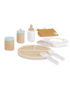 Miniland Dolls Wooden Feeding Set