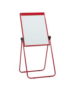 Ultramate Magnetic Flipchart Easel - Red