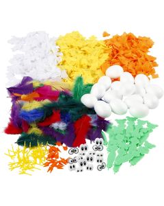 Easter Chick Craft Kit - Pack of 16