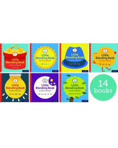 Little Blending Books for Letters and Sounds: Mixed Pack of 14