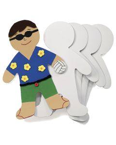 Giant Person Shapes - Pack of 24