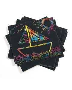 Scratch Design Boards - Pack of 100