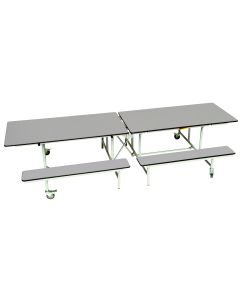 Mobile Folding Bench Unit 8-11yrs Grey