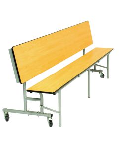 Convertible Mobile Folding Bench Unit - 11-14Y - Maple