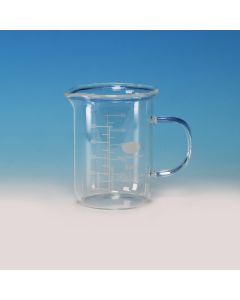 Academy Low Form Beaker with Handle - 3.3. Borosilicate - 50ml - Pack of 6
