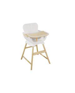 Igloo High Chair and Tray - White