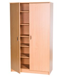 Classmates Lockable Stock Cupboards - Beech - 1800mm