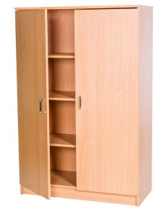 Classmates Lockable Stock Cupboards - Beech - 1500mm