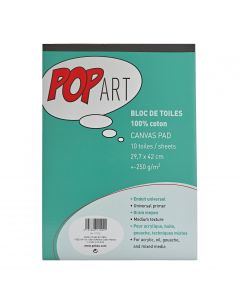 Pebeo Pop Art Cotton Canvas Pad - A3