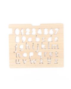 A3 Light Pad Cover – Letters & Numbers