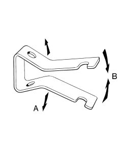 Delrin Plastic Burette Clamp