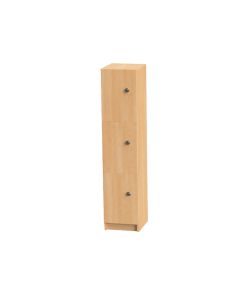 Wooden Lockers - 3 Door