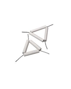 Pipeclay Triangles 65mm - Pack of 10