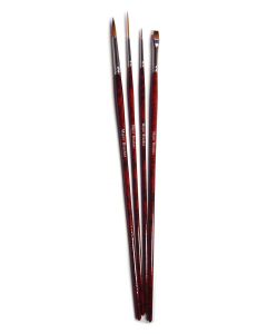 Acrylic Painting Brushes Set - Pack of 4