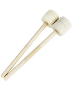 A-Star Hard Bass Drum/Gong Mallet Pair