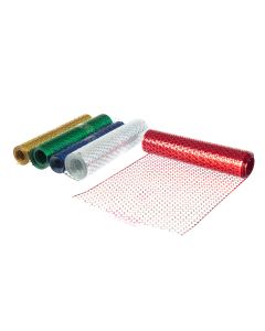 Punchinella Sequin Mesh - Assorted - Pack of 5