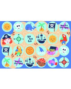 Pirate Placement Carpet - 3 x 2m