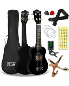 3rd Avenue Soprano Ukulele Pack - Natural