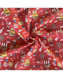 Treasure Hunt Pirate Textile