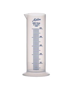 Azlon Measuring Cylinder Squat Form - 500ml