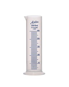 Azlon Measuring Cylinder Squat Form - 250ml