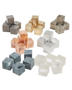 Cubes for Density Investigation Set of All Materials