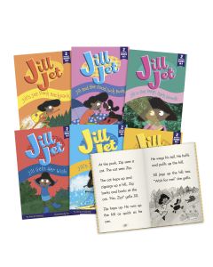 Junior Learning Jill Jet- Decodable Chapter Books- Boxed Set