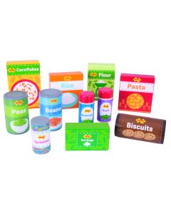Wooden Cupboard Groceries