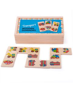 Bigjigs Toys Transport Dominoes