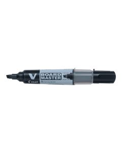 PILOT V-Board Marker-Medium Chisel Tip-Pk 10-Black