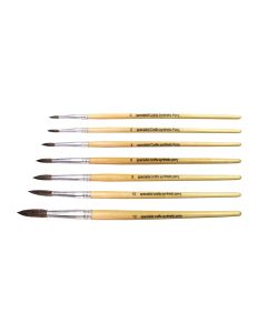 Specialist Crafts Synthetic Pony Round Short Assorted Pack 140