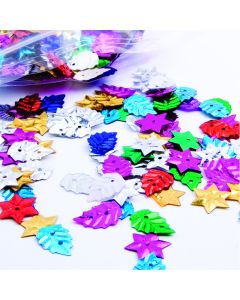 Bulk Sequins 50g - Indian Mix