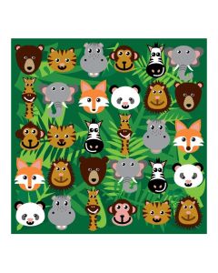 Wild Animals 3 x 3m Placement Carpet