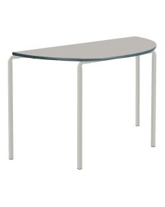 Semi-Circular PU Edge Crushed Bent Table 8-11 Years- Grey