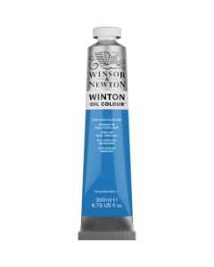 W & N Winton Oil Colour Tube 200ml Cerulean Blue Hue