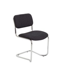 Summit Meeting Chair with Cantilever Frame - Charcoal