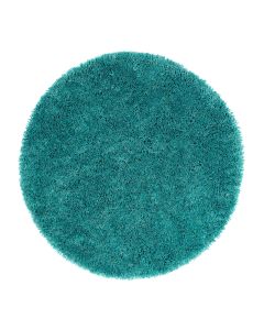 Chicago Shaggy Circle Rug - Dark Teal 133cm