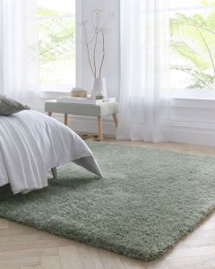 Chicago Shaggy Rug - Sage - Large 140 x 200cm