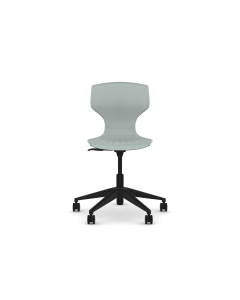 Cogni Task Chair (upholstered) - Black frame - Hazy Jade