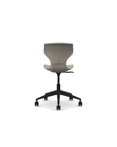 Cogni Task Chair (upholstered) - Black frame - Sand