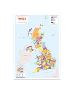 Wildgoose Colour Blind Friendly UK Political Map