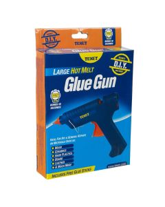 TEXET Large Hot Melt Glue Gun - Pack of 10
