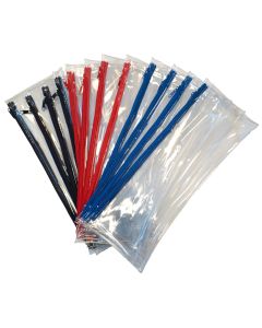 Classmates Clear Pencil Case-Pk 12