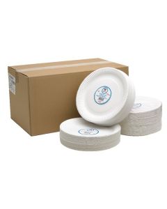 Paper Plates - 230mm (9in) - Pack of 100