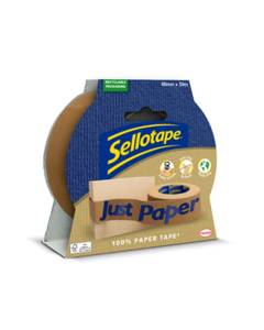 Sellotape Paper Tape - 48mm x 50m - 1 Roll