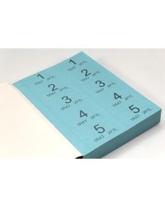 Silvine Raffle Tickets 1-1000 - Pack of 6