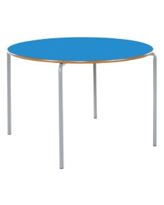 Crushed Bent Circular Table- Dia 600mm - 8-11Y Blue