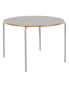 Crushed Bent Circular Table- Dia 600mm 11-14Y Light Grey