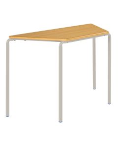 Trapezoidal Table Crush Bent- 1200x600mm - 11-14Y Beech