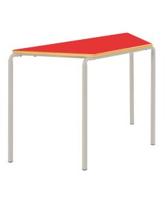 Trapezoidal Table Crush Bent- 1200x600mm - 11-14Y Red